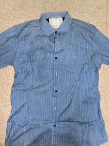 Striped Blue Shirt