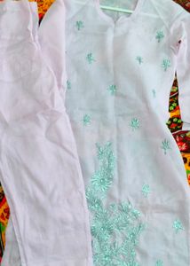 Embroidered Kurta Set