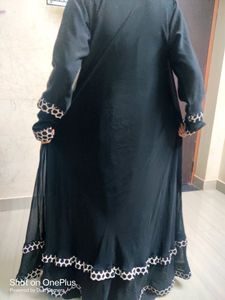 Double Layer Umbrella Abaya