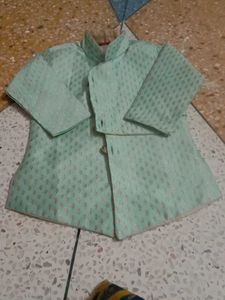 Three Piece Sherwani Suit