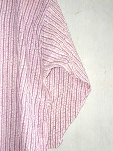 Pink Striped Tunic Dress