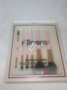 Minara professional face and eye brush set