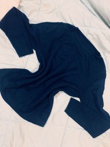 TEAL BLUE SWEATER