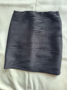 Ribbed Mini Skirt