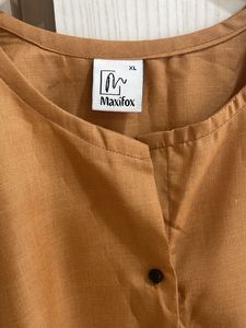 Linen As Shirt