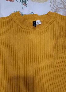 H&amp;M Women Fitted Woolen Top