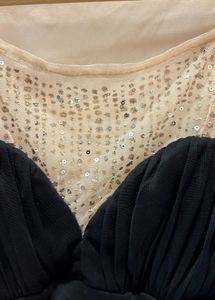 Elegant Black Imported Party Dress