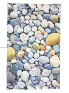 Stone Print Door Mat | Condition- New