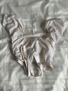 white Pretty Knot Top