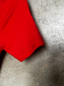 H&amp;M Overlap Crop Top.