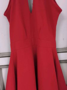 Red Skater Dress