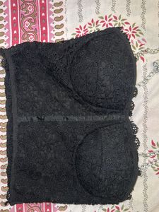 Corset Shoulder Straps Crop Top