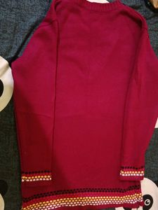 Dark Pink Sweater For Women