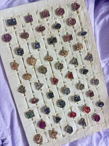 Assorted Gemstone Rings