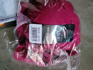 Burgundy Push-Up Bra - 36/80