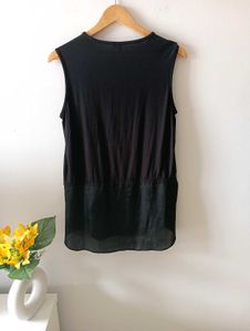 Forever New Stylish Black Sleeveless Tunic