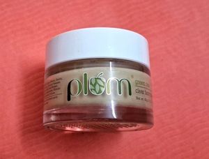 Plum Green Tea Clear Face Mask