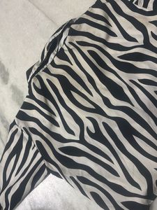 Zebra Print Top