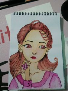 A Beautiful Girl Drawing