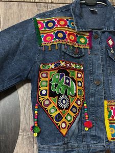 Embroidered Denim Jacket