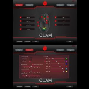 CLAW Dawon Wired Gaming Mouse, 6400 DPI with 8 Pro