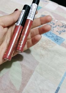 Set Of 2 Lakme Forever Matte Liquid Lipstick