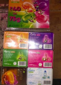 Fiama Gel bar Soap Total 6 Flavours Form ITC