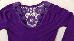 y2k vintage crop woolen top / sweater