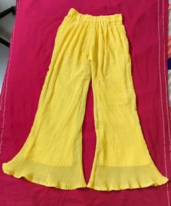Elegant Pleated Palazzo 💛