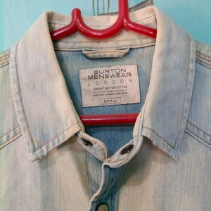 Burton Menswear London Denim Shirt