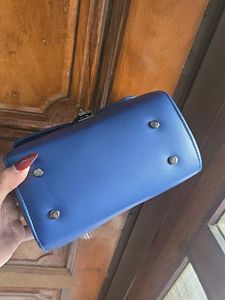 Stylish Blue Handbag