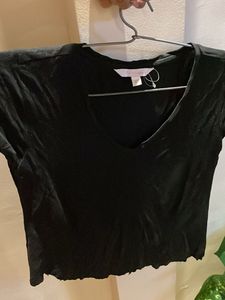 Black Crop Top