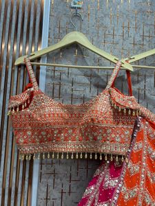 Elegant Embellished Lehenga Choli Dupatta