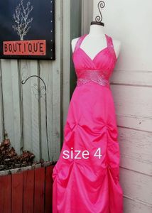 Rose pink gown