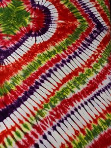 Colorful Tie-Dye Throw Blanket