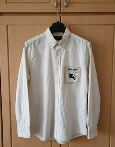 Original Burberry White Long Sleeve Shirt