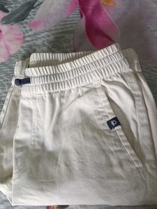Benetton Beige Pull-On Shorts