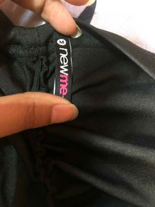 NEWME BLACK OFFSHOULDER DRESS