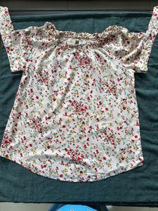 Floral Off-Shoulder Top