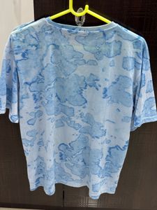 Blue Tie-Dye Tee