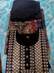 BRAND NEW Women&#39;s BLACK Kurta Set