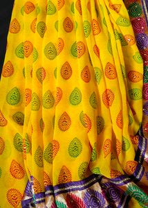 Yellow Saree