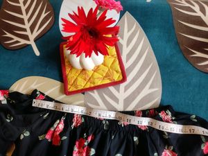 Black Flower Print JumpSuit!