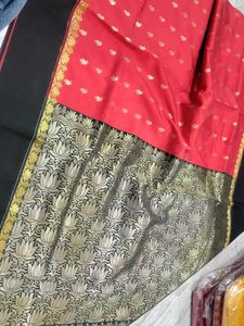 Banarasi Silk Saree With Blouse Unstitched