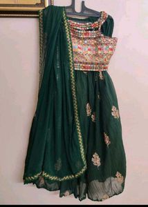 Elegant Green Lehenga Choli
