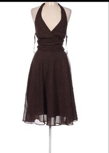 Gathered Halter Neck