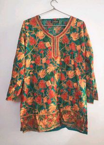 Heavy Embroidered kashmiri Kurta