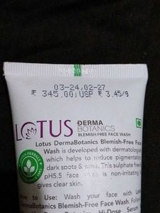 Lotus Derma Face Wash