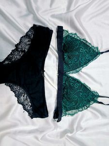 🇳🇿💫🎀Lace Bralette &amp; Panty Set