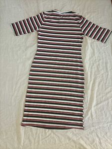Striped Bodycon Dress